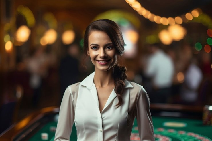 Dealer live di studio HD kurmatoto untuk permainan Andar Bahar dan Teen Patti